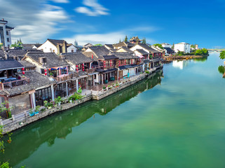 zhujiajiao canal town of Shanghai