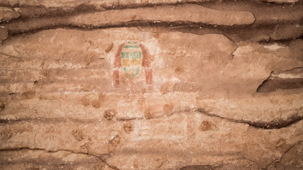 Green mask ruin on Sheiks Canyon in Grand Gulch