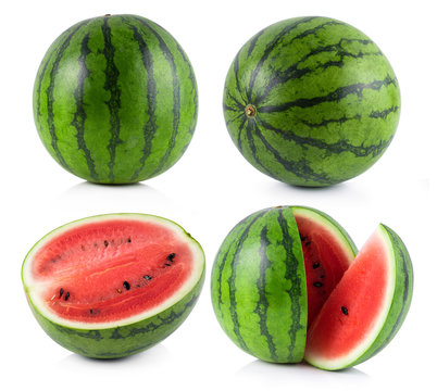 watermelon isolated on white background