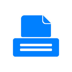 Drucker und Hintergrund