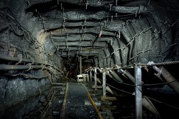 abandoned underground coal mine workings