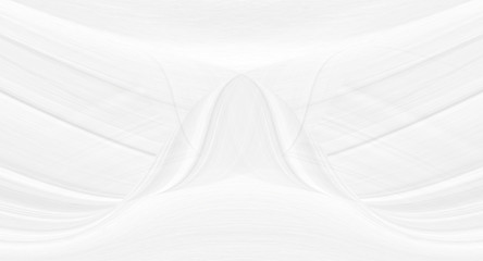 White background 3 d with elements of waves in a fantastic abstract design, the texture of the lines in a modern style for wallpaper. Light gray template for wedding ceremony or business presentation.