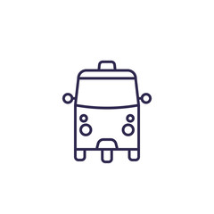 Tuk Tuk taxi icon, line