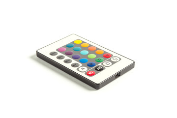 remote control on a white background