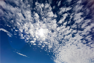 High Altitude Stratus Clouds