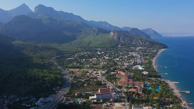 Aerial View Beldibi Village, Turkey