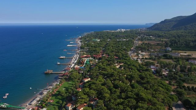 Aerial View Beldibi Village, Turkey
