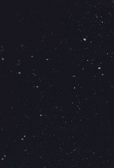 Snow bokeh in the evening, beautiful texture.