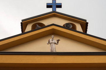 Catholic Church in a small Italian village