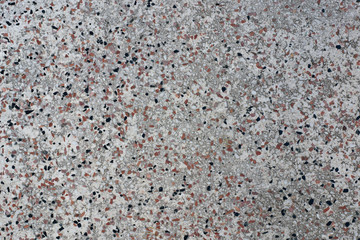 Terrazzo flooring vector seamless pattern. Texture of classic italian type of floor in Venetian style composed of natural stone, granite, quartz, marble, glass and concrete