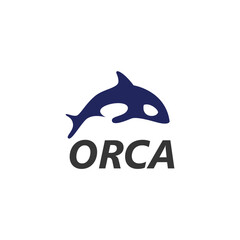 Orca vector logo image