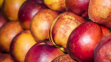 Fresh natural fruits available on market