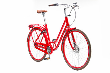 Urban City Bike Woman Bicycle With Carrier and Basket