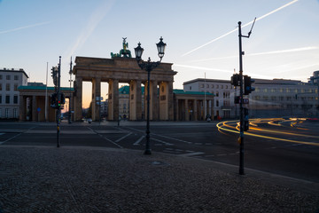 brandenburg gate at night © Greg