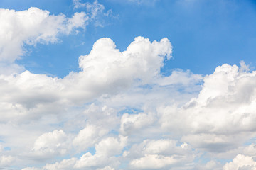 Naklejka na ściany i meble blue sky background with clouds.