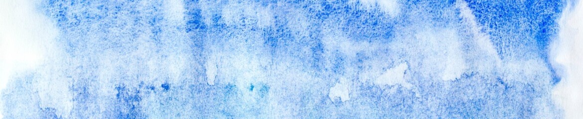 banner of abstract painted colorful watercolor background