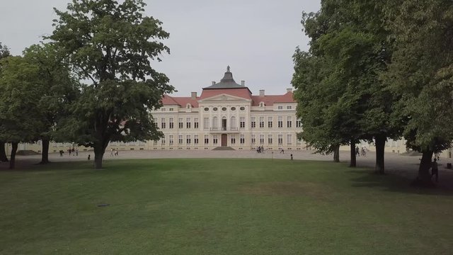 Rogalin Palace Facade Sideway Shot