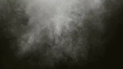 Abwaschbare Fototapete Rauch weiße Nebelrauch-Luftüberzüge