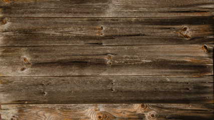 alte braune verwitterte Holzbretter Wand - Holz Hintergrund