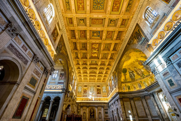 Obraz premium Papal Basilica Paul Beyond Walls Rome Italy