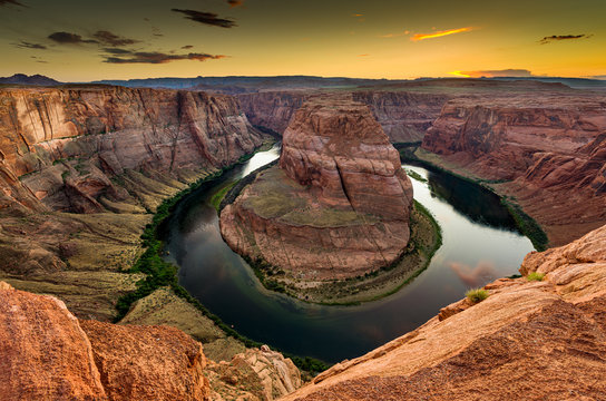 Horseshoe Bend Sunset