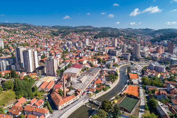 Fototapeta na wymiar City of Uzice, Serbia