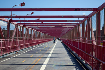 Bike in a bridge