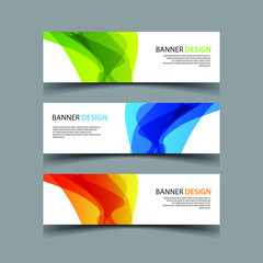 Fototapeta premium Vector Abstract design banner web template