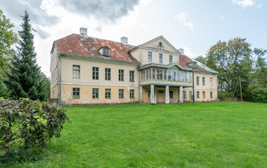 Fototapeta na wymiar Vatla manor estonia europe