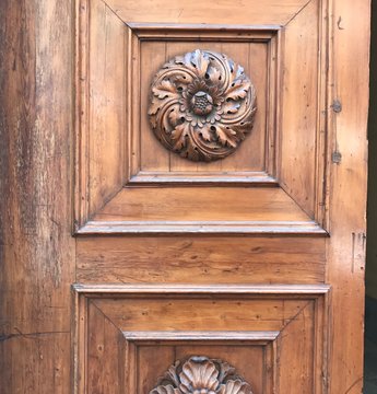 Carved Door, Paris