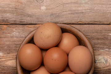 Eggs color