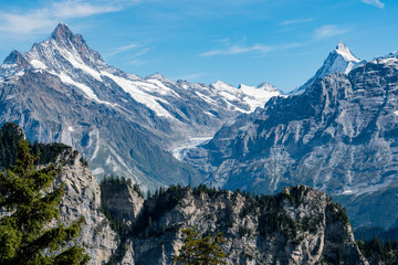 Grindelwald Gletscher in den Schweizer Bergen