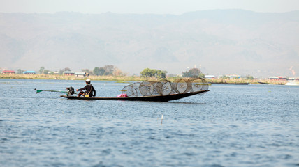 Fischer vom Inle See