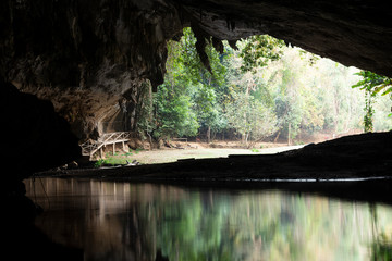 a cave in Tham Luang Thailand