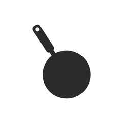 Frying pan vector icon in modern style for web site and mobile app