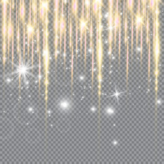 Abstract lines with glow light effect. Glow special light effect.