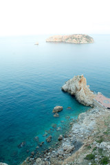 Illes Medes. Landscape of Illes Medes at Costa Brava
