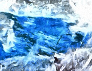 Obraz premium Scratches grunge high quality texture background. Oil painting. Backdrop pattern.