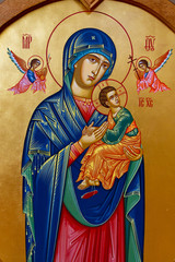 Vranov, Slovakia. 2019/8/22. Icon of the Mother of Perpetual Help. Convent of the Holy Trinity in Lomnica. © Adam Ján Figeľ