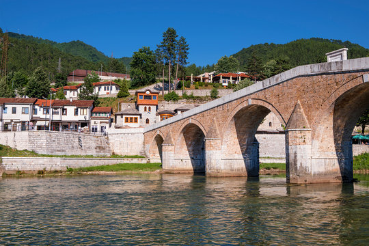 The Old Bridge, Visegrad, Republika Srpska, Bosnia and Herzegovina