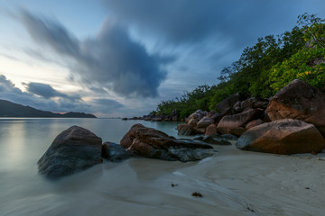 beach at sunset