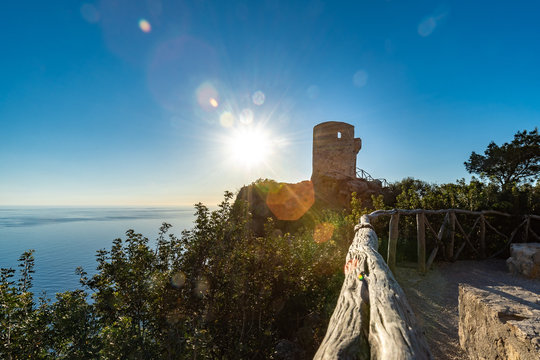 Torre del Verger Wachturm | Ausblick | Banyalbufar | Mallorca | Spanien