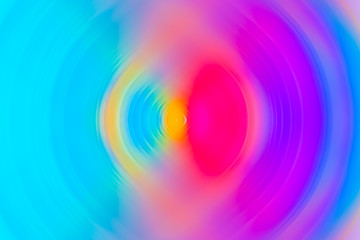 Abstract ripple gradient radial blur background design