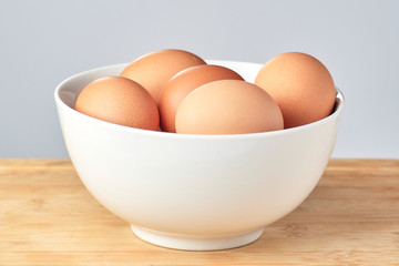 eggs in a bowl