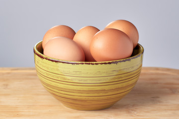 eggs in a basket