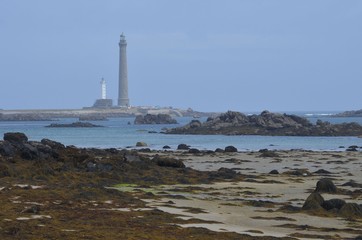 Phares de l'&icirc;le vierge, Brittany, France