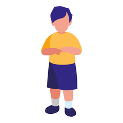 Avatar boys icon vector illustration