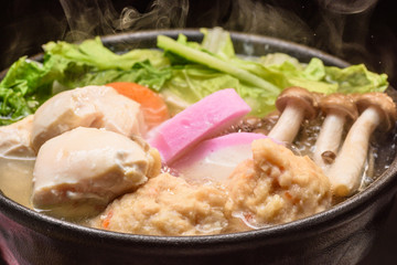 冬の味覚　水炊き