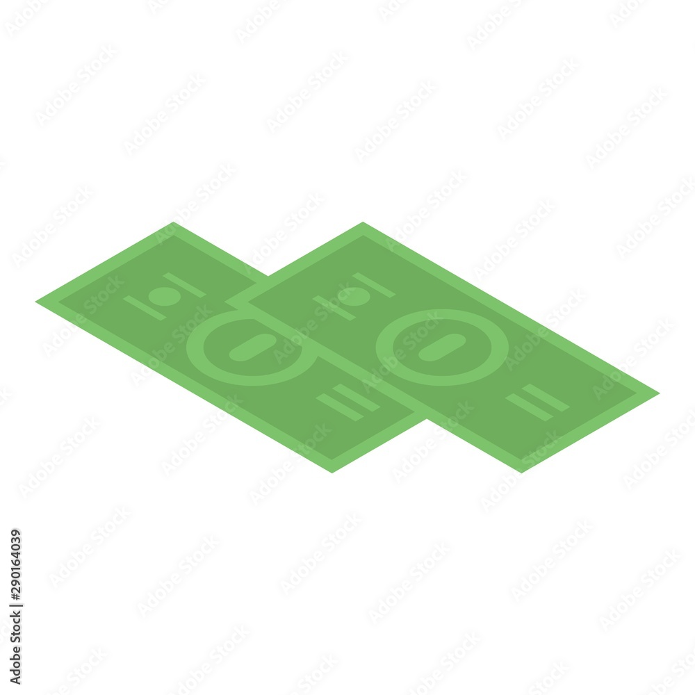 Aufkleber bribe icon. isometric of bribe vector icon for web design isolated on white background