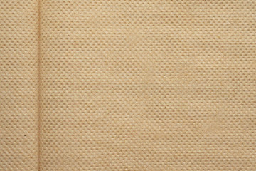 Abstract brown recycled tissue paper napkin texture background